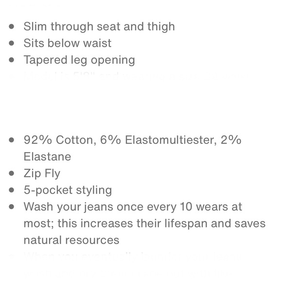 NWOT Levi’s 512 Slim Taper Fit Flex, 31x32 - Picture 14 of 14